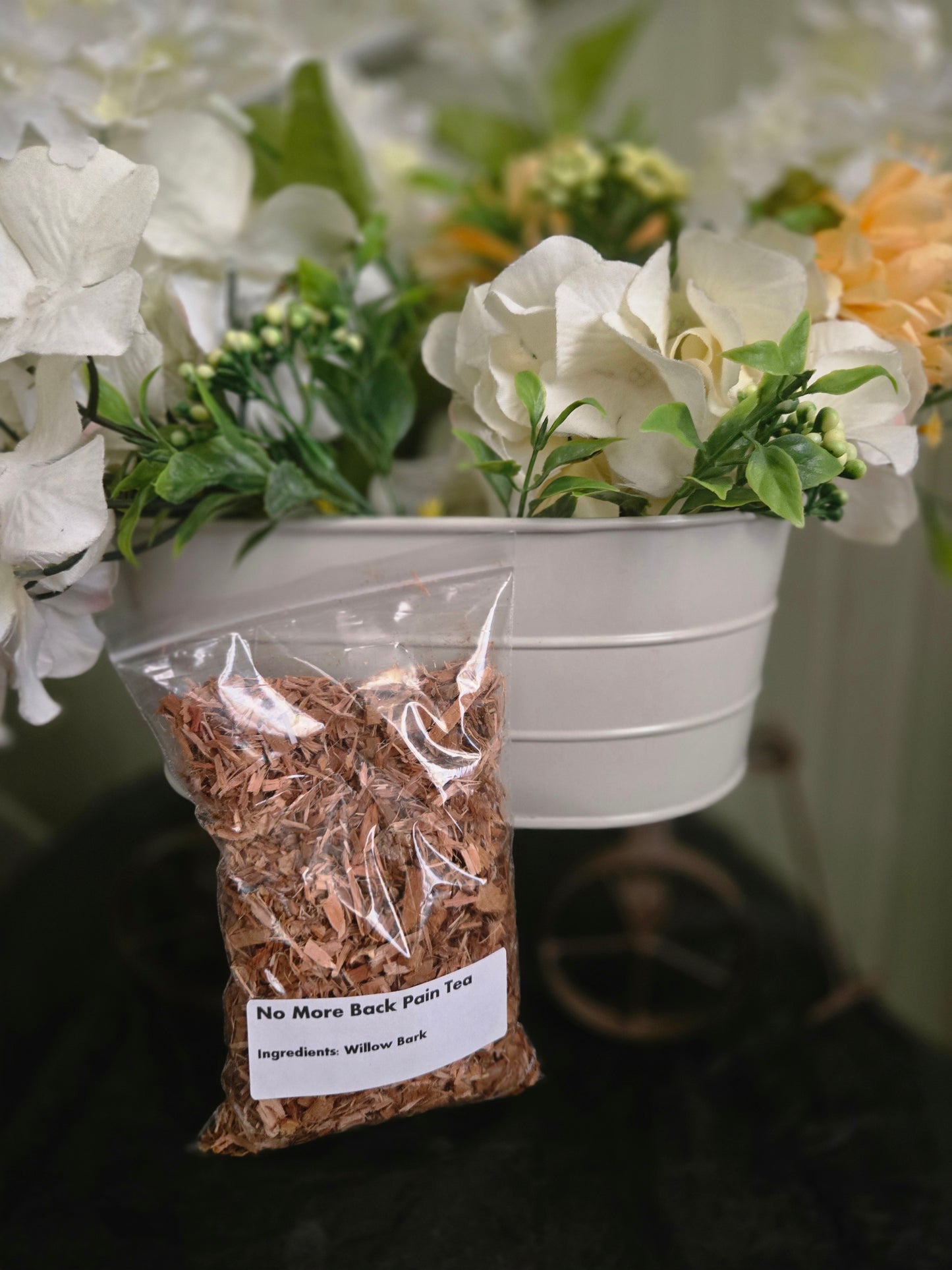 No more back pain tea