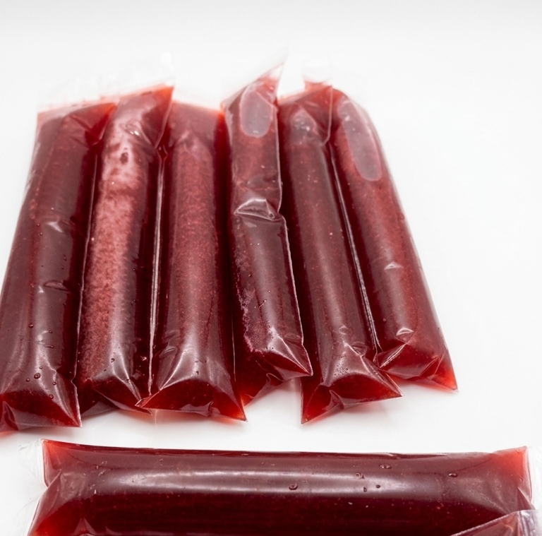 Hibiscus Fruit Punch Tea Popsicles