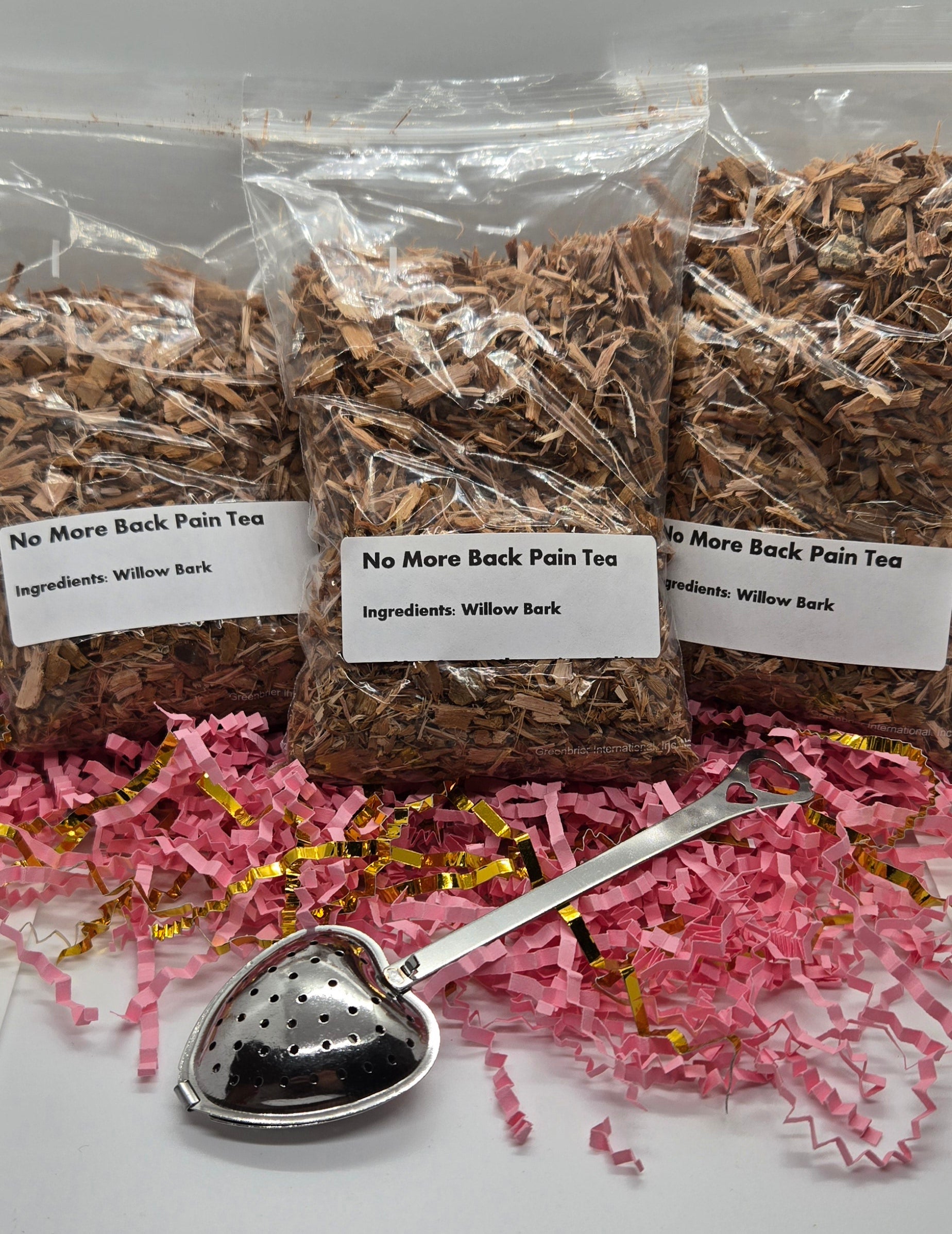 No more back pain tea bundle