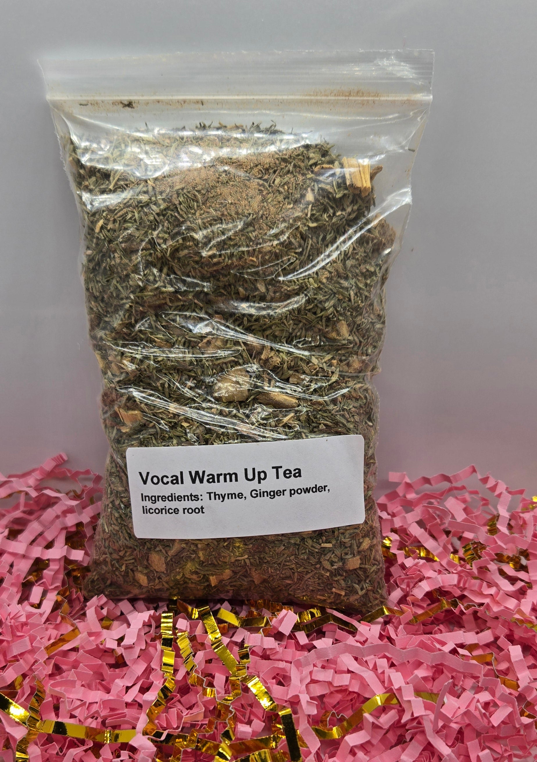 Vocal warm up Tea