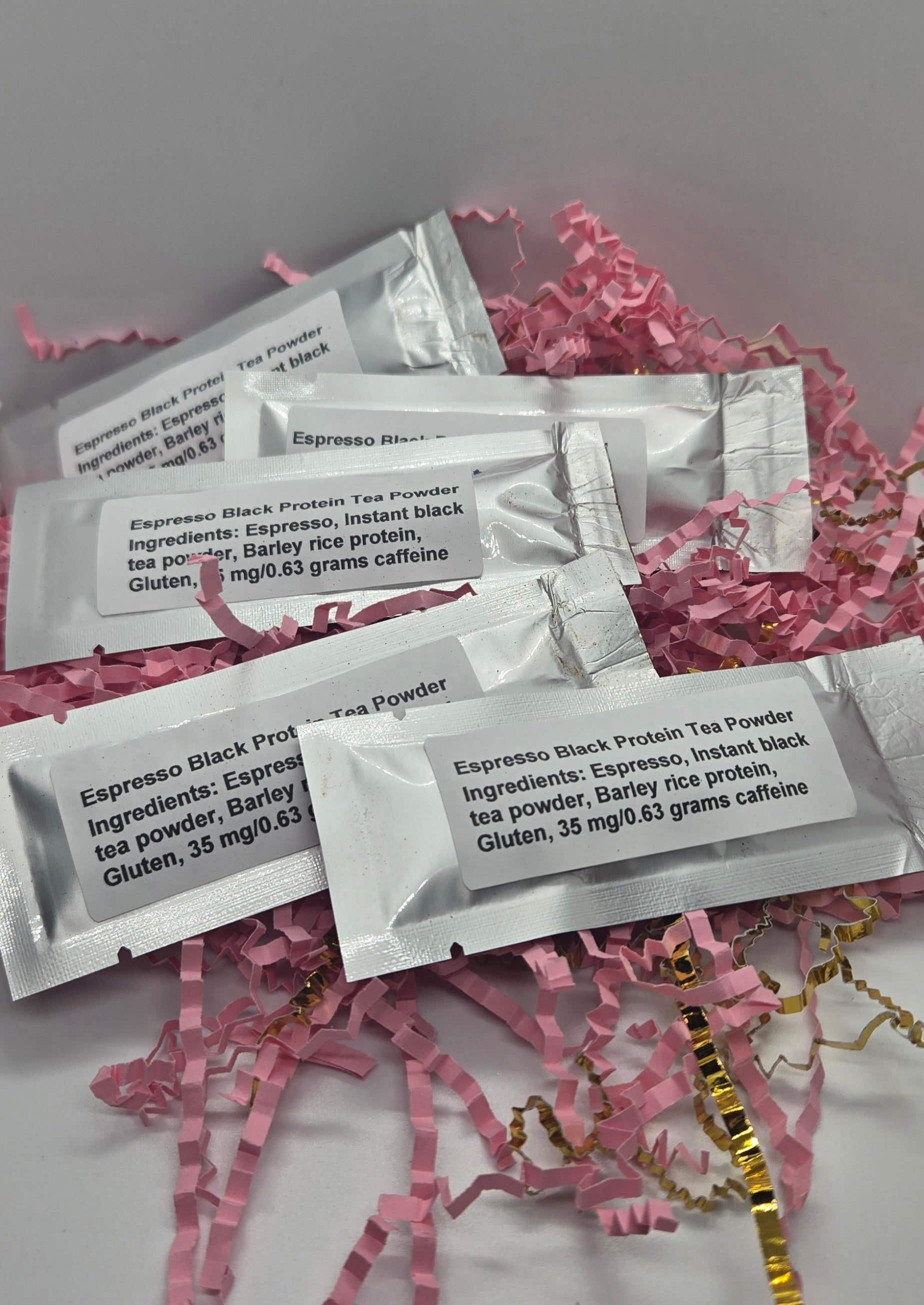 Espresso Black Protein Tea Powder Bundle