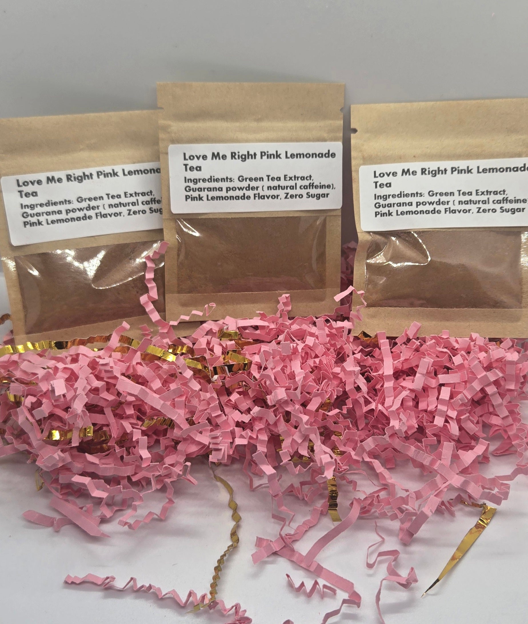 Love me right pink lemonade tea