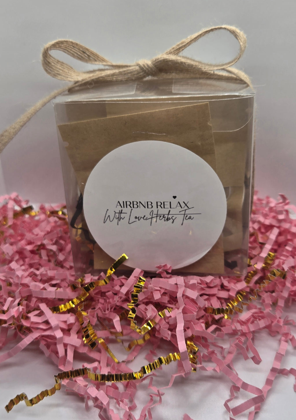 Air bnb relax tea gift box