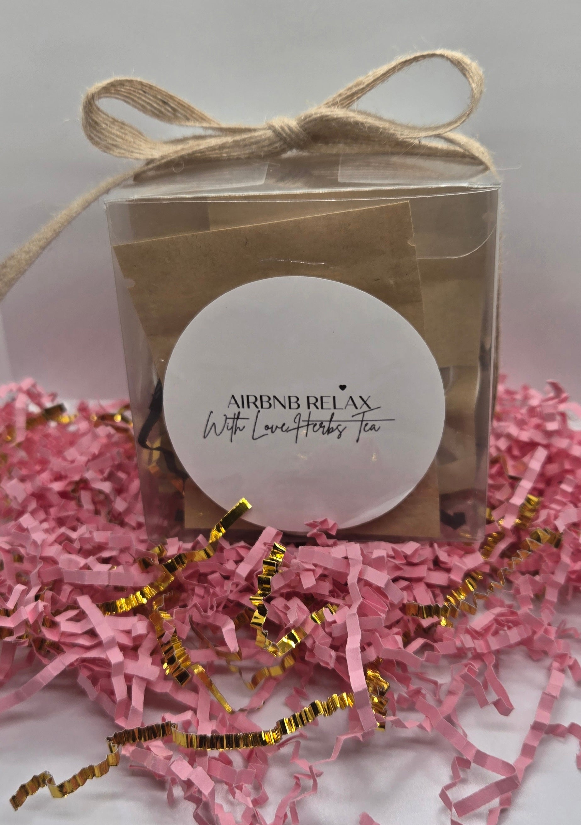 Air bnb relax tea gift box