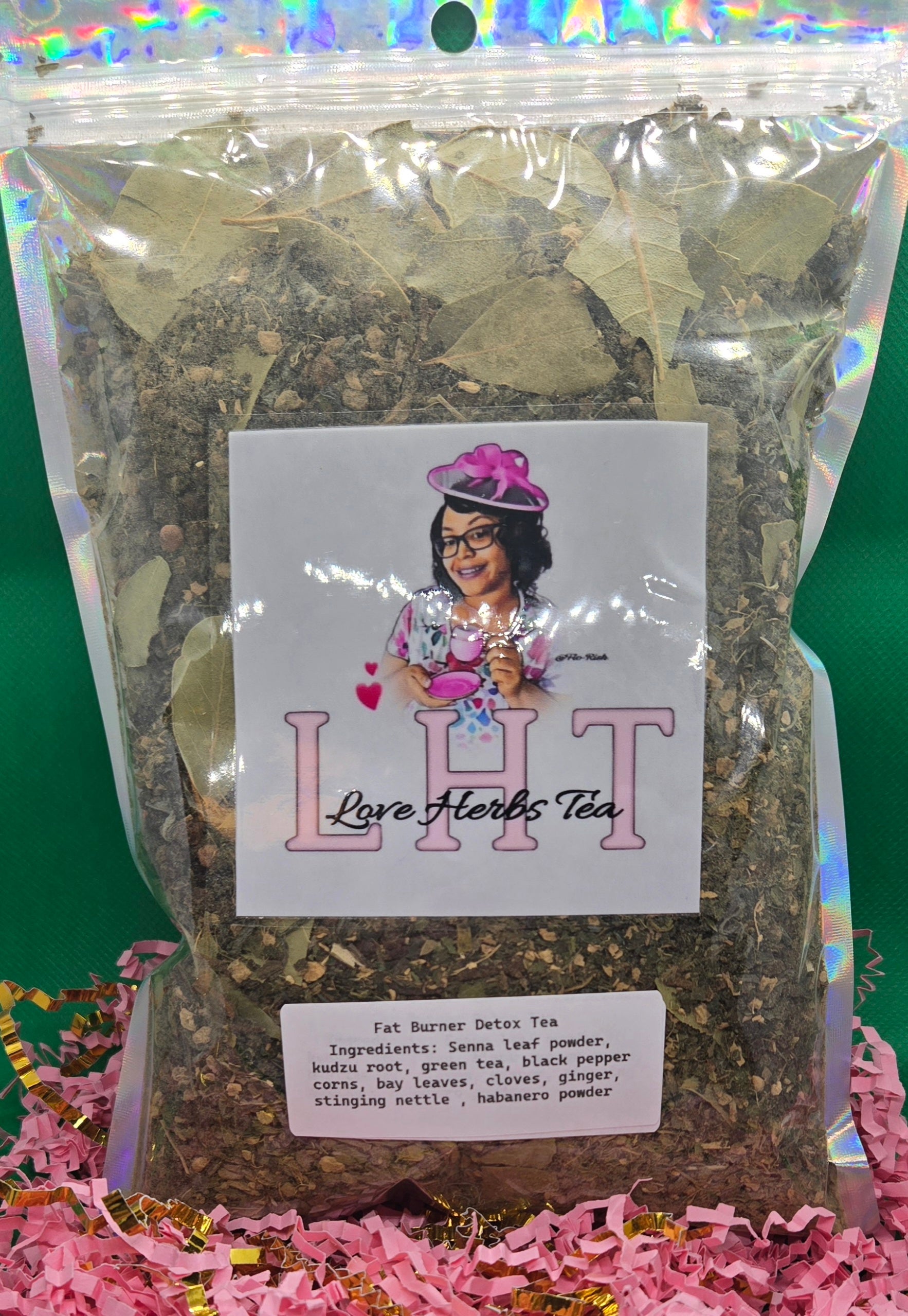 Fat burner detox loose leaf tea