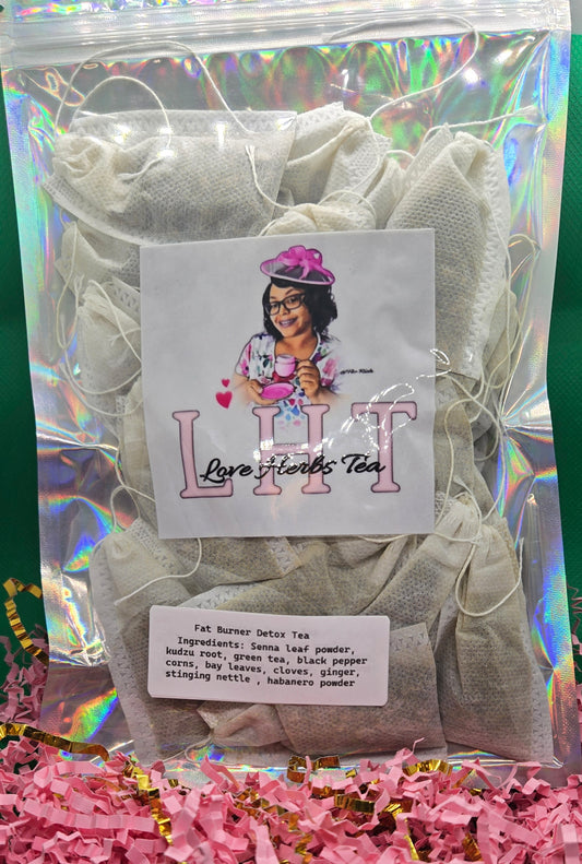 Fat burner detox tea