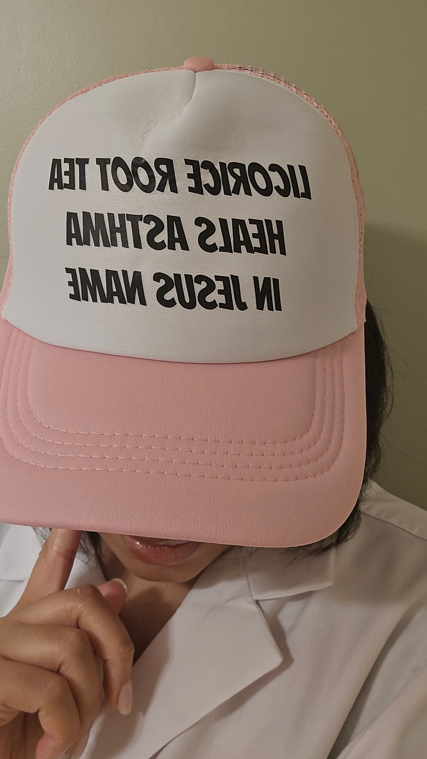 Licorice root tea hat