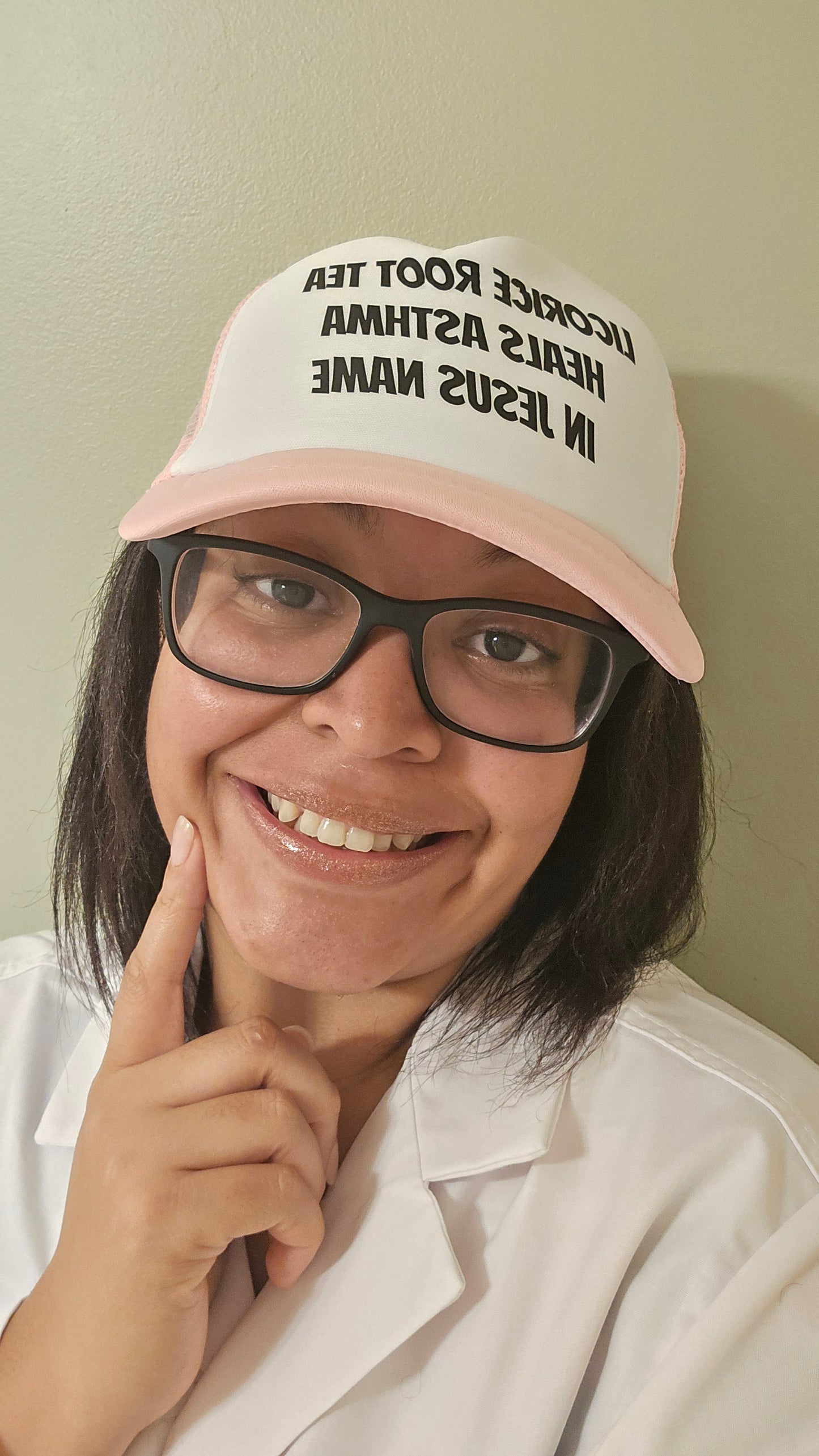 Licorice root tea hat