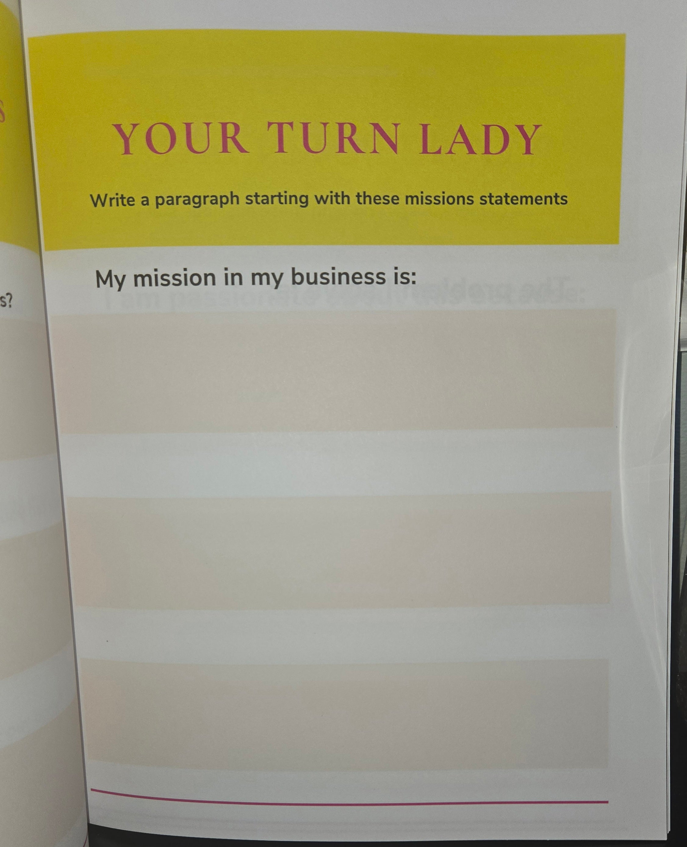 Let's build a business rooted in love, not fear and lies paperback workbook