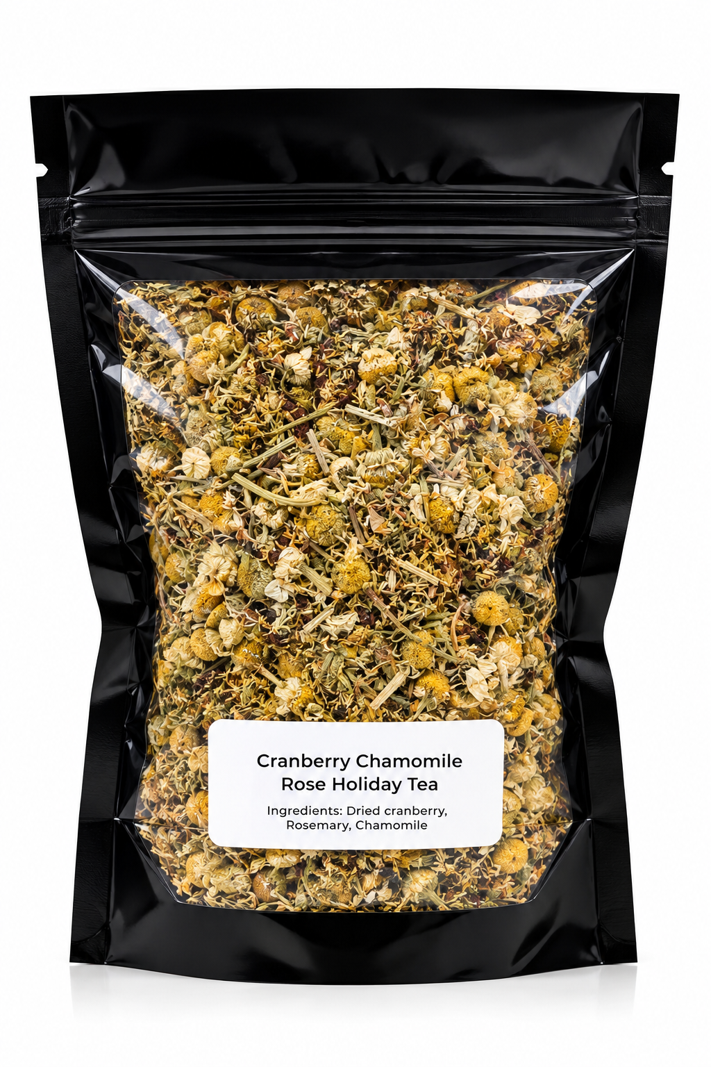 Cranberry Chamomile Rose Holiday Tea
