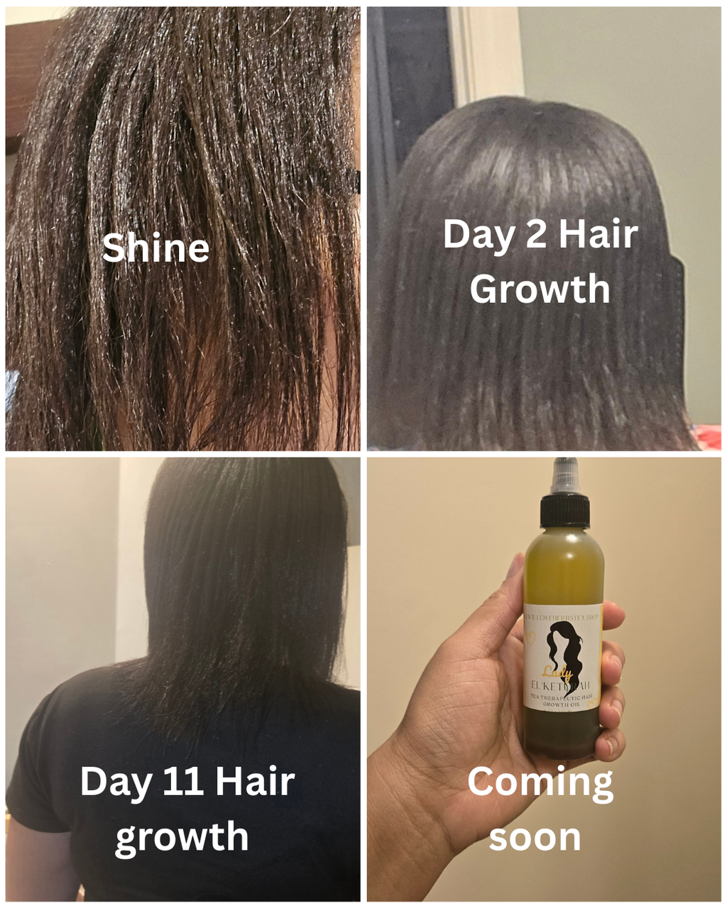 Lady El’keturah Tea Therapeutic Hair Growth Oil