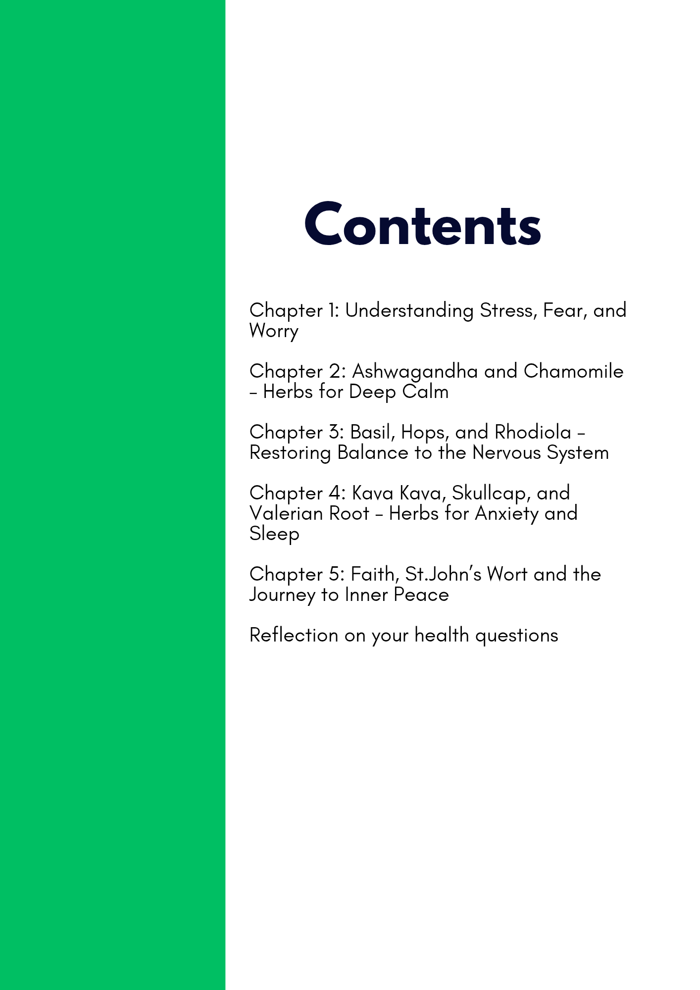 The stress/ anxiety cure: Natural herbs that calm your mind and heal your body