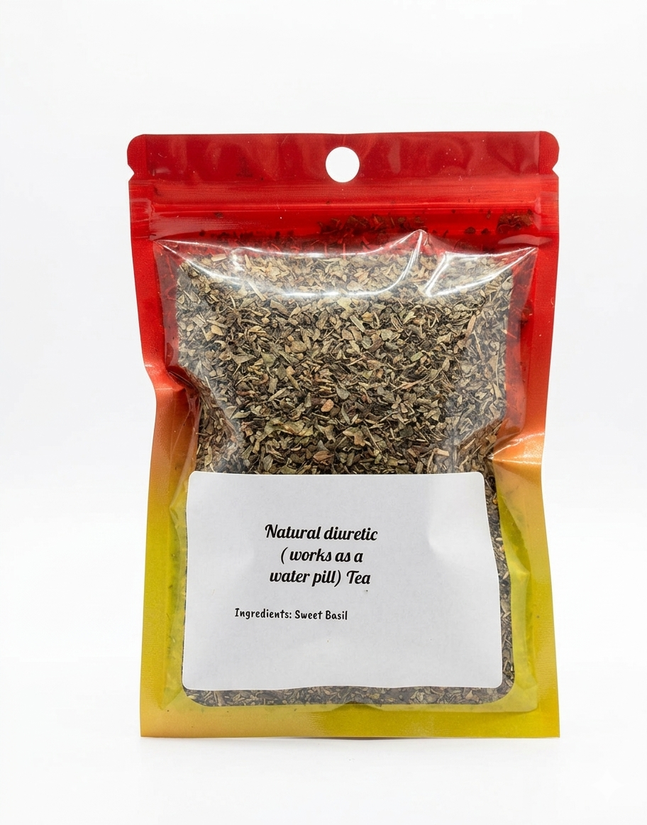 Natural diuretic (works as water pill) tea