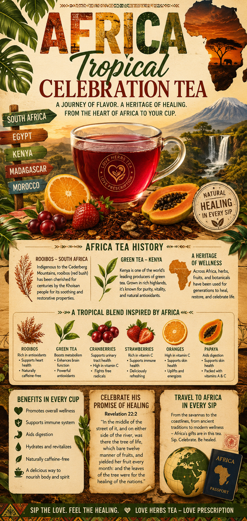 Africa Tropical Celebration Tea